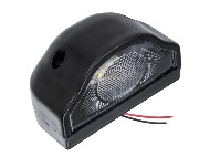 Фонарь подсветки номерного знака, LED (чёрный) (9690/1Ч)